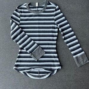 Free People Multicolor Stripe Long Sleeve